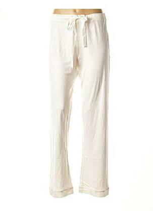 Pantalon droit blanc LOU pour femme