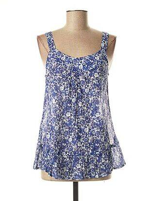 Débardeur bleu AGATHE & LOUISE pour femme