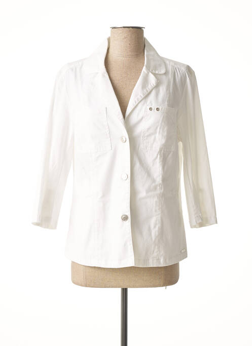 Veste casual blanc AGATHE & LOUISE pour femme