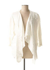Veste casual blanc MADE IN ITALY pour femme seconde vue