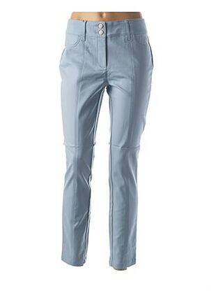 Pantalon casual bleu CLASS INTERNATIONAL FX pour femme