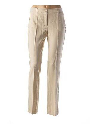Pantalon droit beige CLASS INTERNATIONAL FX pour femme