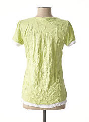 T-shirt vert LINEA TESINI pour femme seconde vue