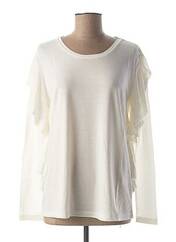 T-shirt blanc RICK CARDONA pour femme seconde vue