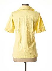 T-shirt jaune PATRIZIA DINI pour femme seconde vue