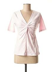 T-shirt rose PATRIZIA DINI pour femme seconde vue