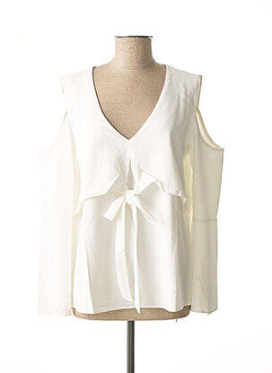 Blouse blanc ASHLEY BROOKE pour femme