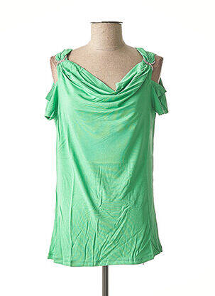 T-shirt vert ASHLEY BROOKE pour femme