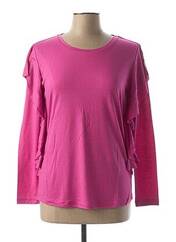T-shirt rose RICK CARDONA pour femme seconde vue