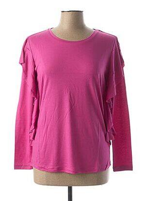 T-shirt rose RICK CARDONA pour femme