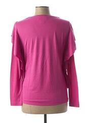 T-shirt rose RICK CARDONA pour femme seconde vue