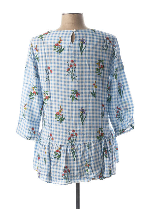 Tunique manches longues bleu BEST CONNECTIONS pour femme