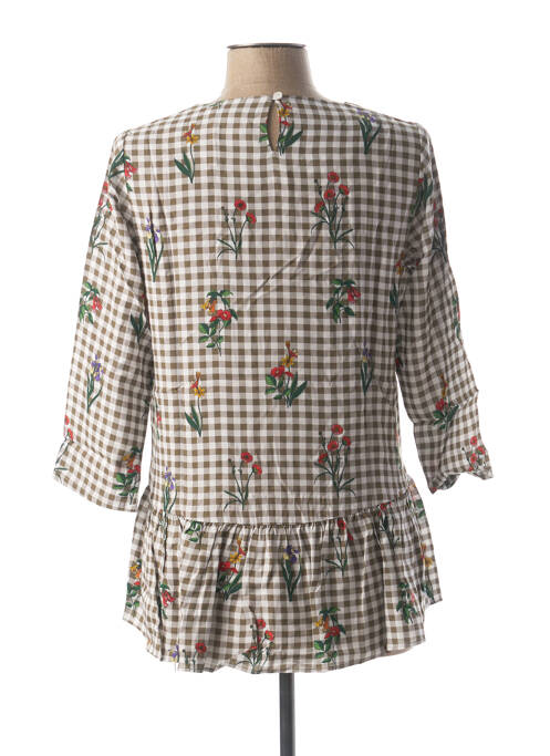 Tunique manches longues vert BEST CONNECTIONS pour femme