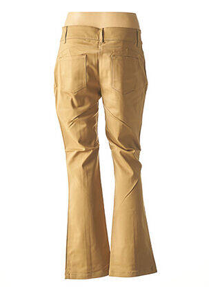Pantalon poches taille normale marron ASHLEY BROOKE femme