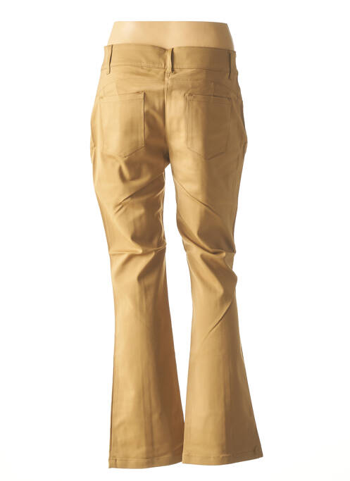 Pantalon marron ASHLEY BROOKE pour femme