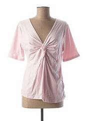 T-shirt rose BEST CONNECTIONS pour femme seconde vue