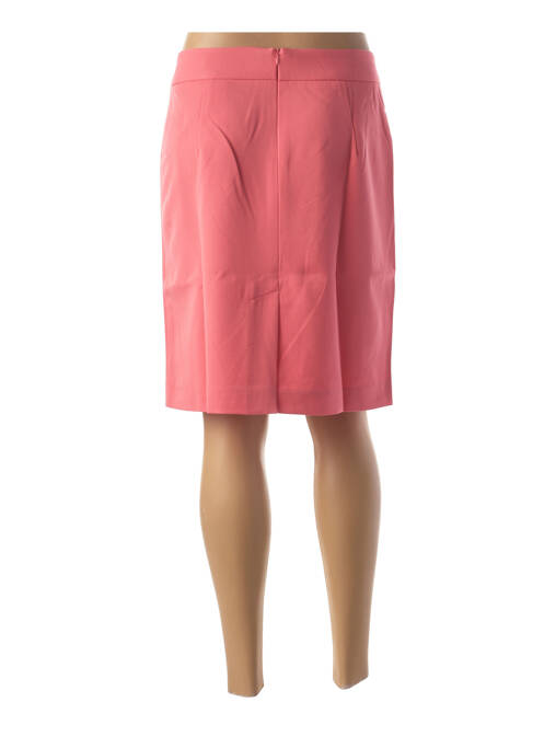 Jupe mi-longue rose HEINE pour femme