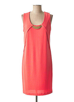 Robe mi-longue rose NINATI femme