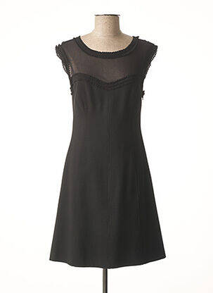 Robe courte noir NINATI femme