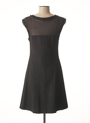 Robe courte noir NINATI femme