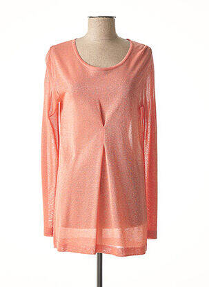 Pull tunique rose NINATI femme