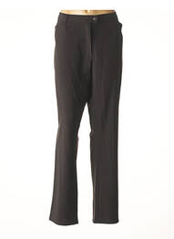 Pantalon droit noir JENSEN femme