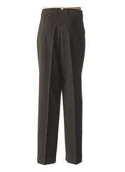 Pantalon droit noir FLEUR DE SEL pour femme seconde vue