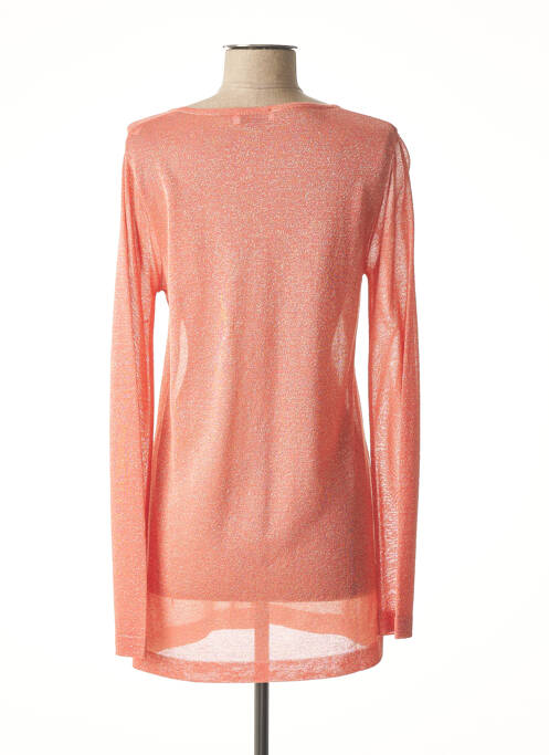 Pull tunique rose NINATI pour femme