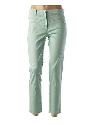 Pantalon 7/8 vert NINATI femme