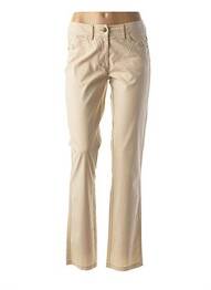 Pantalon slim beige NINATI femme