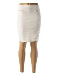 Jupe courte blanc NINATI femme