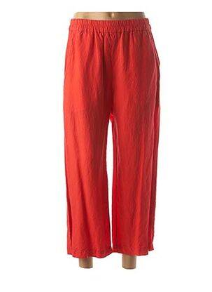 Pantacourt orange ISCHIKO femme