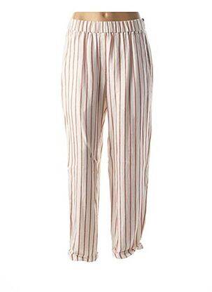 Pantalon 7/8 marron OSKA femme