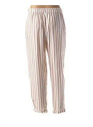 Pantalon 7/8 marron OSKA femme