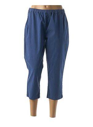 Pantacourt bleu MARINA RINALDI femme