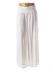 Pantalon large blanc LA STAMPA pour femme seconde vue