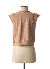T-shirt marron C.SEVENTEEN pour femme seconde vue