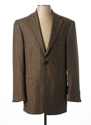 Blazer poches marron BRUNO SAINT HILAIRE homme