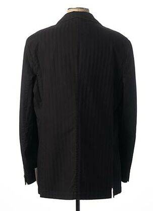 Blazer finition intérieure doublée noir BRUNO SAINT HILAIRE homme