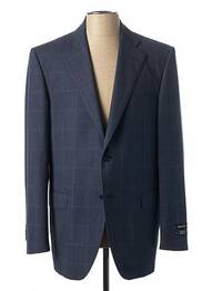 Blazer poches bleu PANCALDI & B homme
