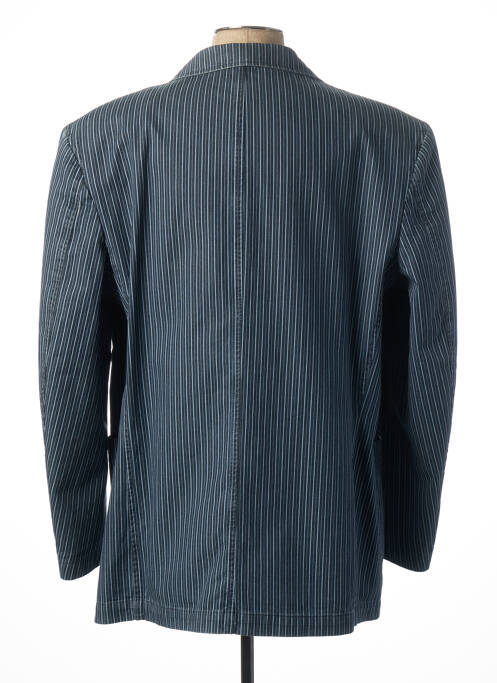 Blazer bleu BRUNO SAINT HILAIRE pour homme