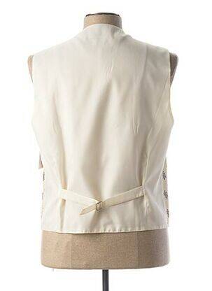 Gilet sans manche poches beige GUY LAURENT homme