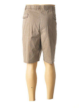 Bermuda taille basse taille basse beige BRUNO SAINT HILAIRE femme
