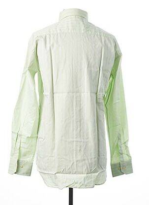 Chemise manches longues poches poitrine vert INGRAM homme
