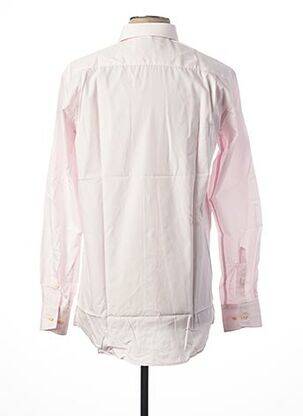 Chemise manches longues poches poitrine rose JEAN CHATEL homme