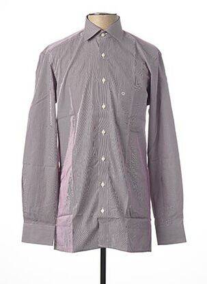 Chemise manches longues manches longues rouge OLYMP homme