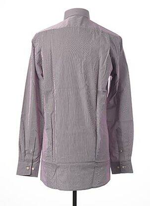 Chemise manches longues manches longues rouge OLYMP homme