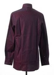 Chemise manches longues rouge OLYMP pour homme seconde vue