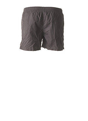 Short de bain effet matière satinée noir NIT homme