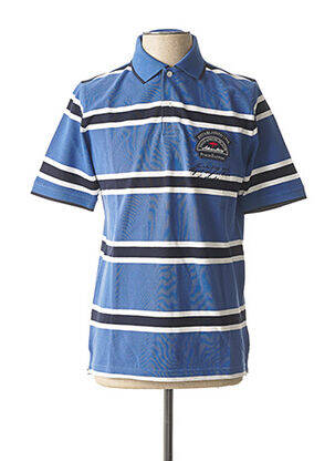 Polo coupe droite manches courtes bleu FYNCH-HATTON homme